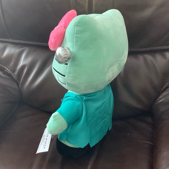 Hello Kitty Frankenstein with Pumpkin Large Plush Halloween Greeter - Picture 13 of 13